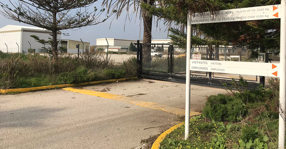 La Policía Local paraliza unas obras sin licencia en los antiguos terrenos de Visteon