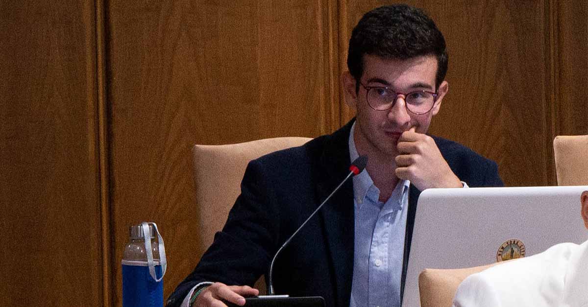 El vicesecretario de NNGG El Puerto, Beltrán Gómez, participa en SICCOBI 2022