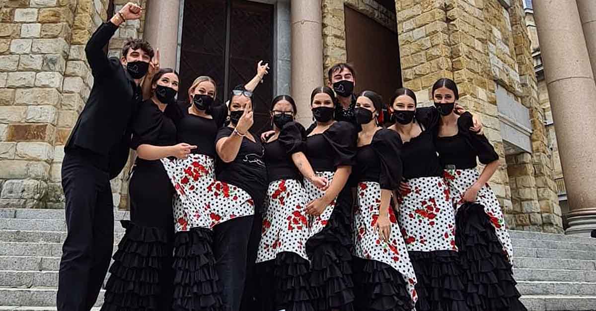 La academia de baile de Carmen Morales, primer premio en el concurso "Nacedanza"