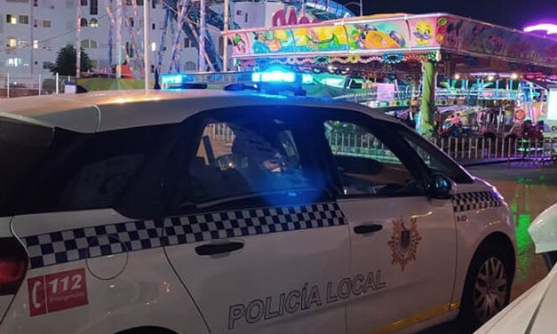 La Policía Local precinta las atracciones de Valdelagrana por falta de licencia