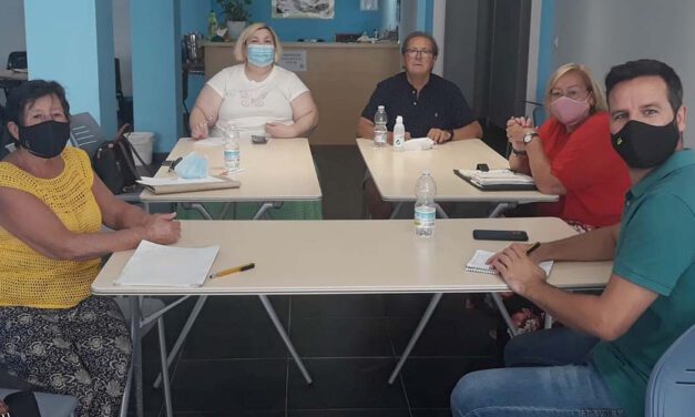 Flave y Unión Portuense conocen los problemas y necesidades de Barrio Alto