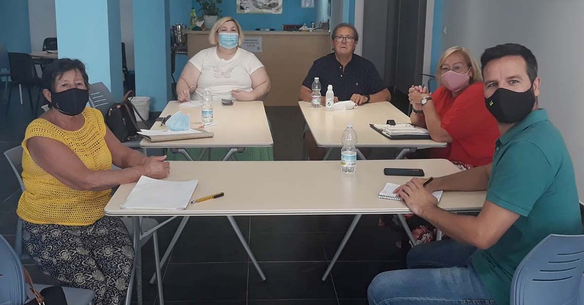 Flave y Unión Portuense conocen los problemas y necesidades de Barrio Alto