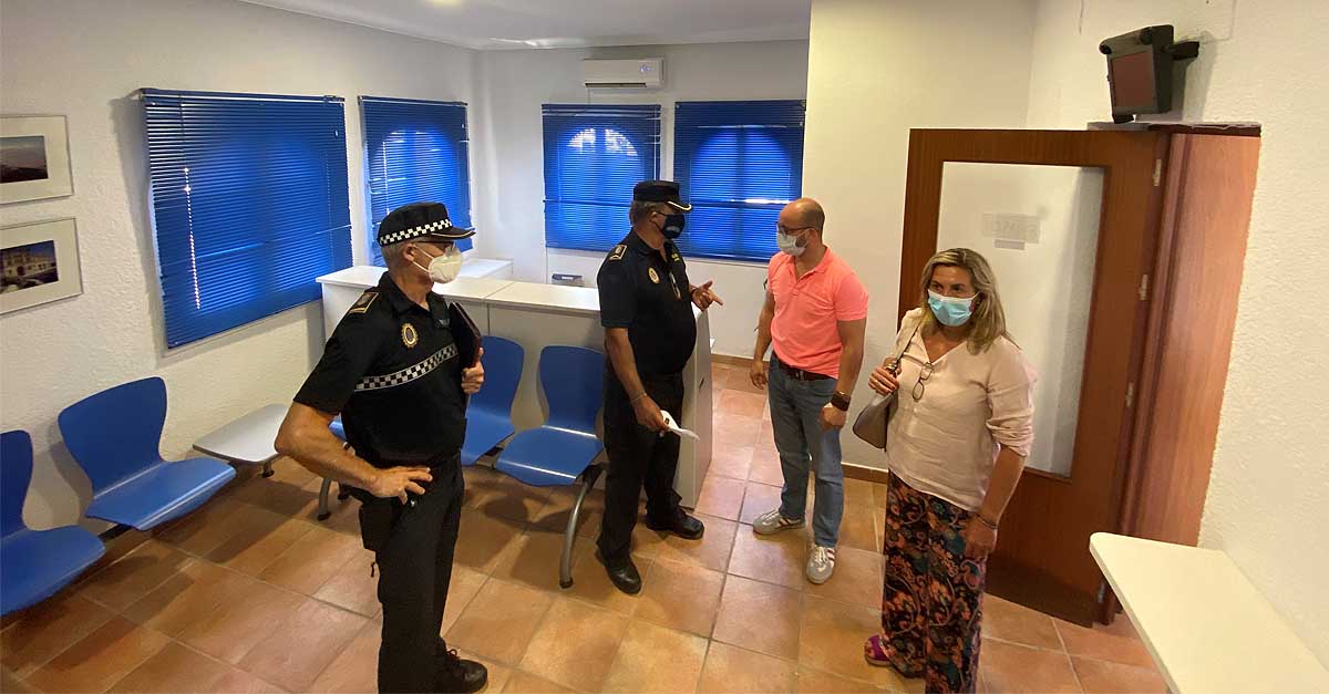 Germán Beardo supervisa el dispositivo de vigilancia y seguridad de Playas