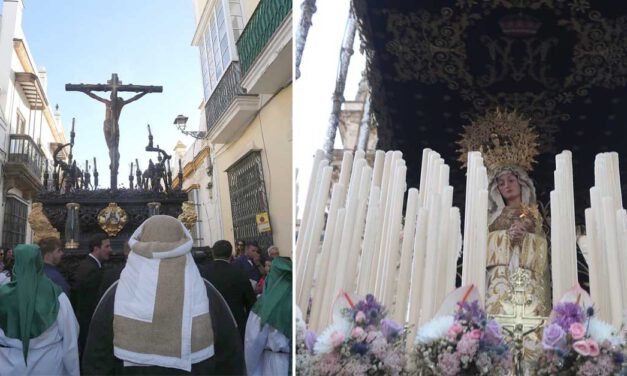 Resumen del Viernes Santo en El Puerto: La Veracruz y La Soledad