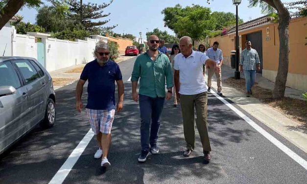 Concluye la obra en la red de abastecimiento y mejora de los accesos del Carmen y las Hijuelas