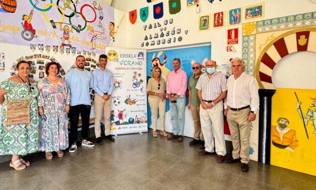 Carmen Lara destaca la labor de la 'Escuela de Verano' de Afanas en favor de los menores más vulnerables