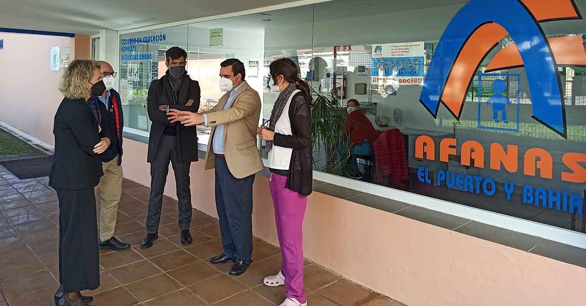 Ciudadanos visita el centro Mercedes Carbó de Afanas para apoyar la educación especial