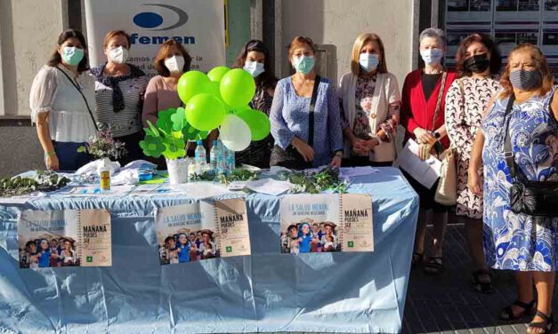 Afemen instala una mesa informativa en El Puerto por el Día Mundial de la Salud Mental