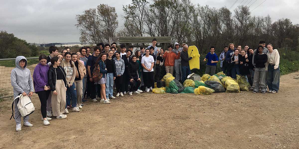 Alumnado del IES José Luis Tejada y del Lycée Beaupré de Francia comparten experiencias sobre desarrollo sostenible
