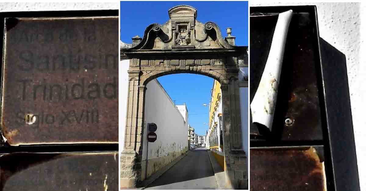 Betilo solicita al Ayuntamiento que intervenga con la mayor urgencia en el Arco de la Trinidad