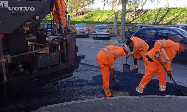 La avenida de Sanlúcar se cerrará por completo al tráfico por trabajos de asfaltado