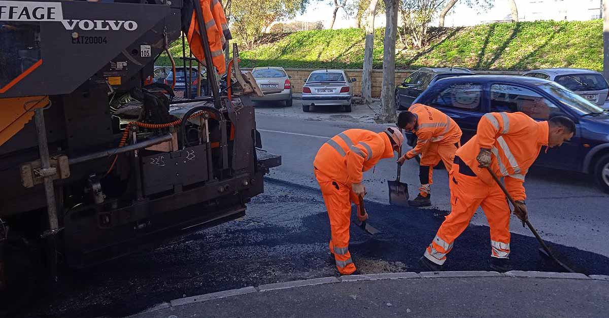La avenida de Sanlúcar se cerrará por completo al tráfico por trabajos de asfaltado