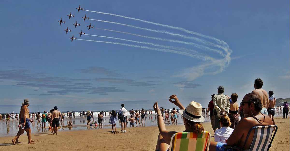 UP propone que El Puerto se convierta en el epicentro de los festivales aéreos en Andalucía