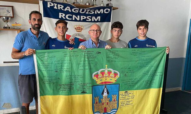 Izan Espinosa, Brian Robles, David González y Gonzalo Lara representan a El Puerto en el Campeonato de España de Piragüismo