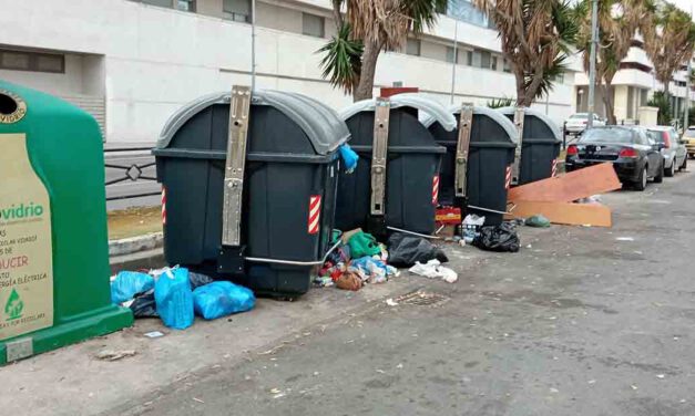 Continúa la huelga de basuras en El Puerto, con servicios mínimos y en pleno Carnaval