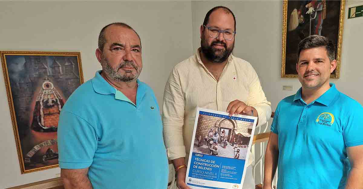 Nuevo curso para la construcción de belenes con la Asociación portuense "Ángel Martínez"