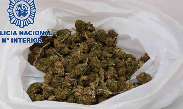 Detenido en El Puerto un hombre con una bolsa llena de cogollos de marihuana