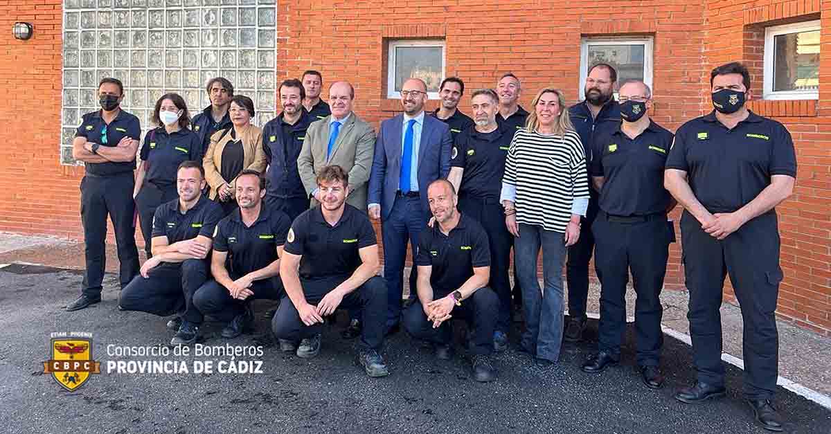 Finalizada la primera fase de las obras de mejora del parque de Bomberos de El Puerto