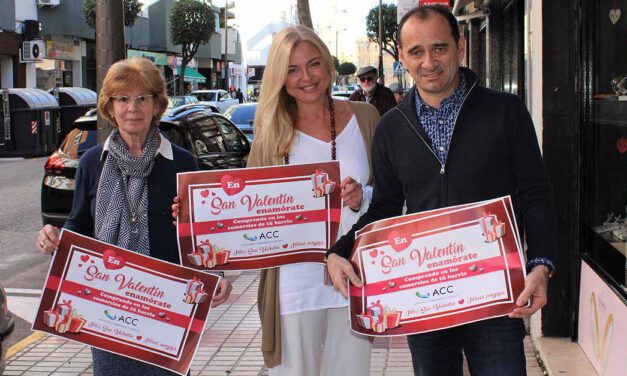 Comerciantes de Crevillet presentan su campaña de San Valentín