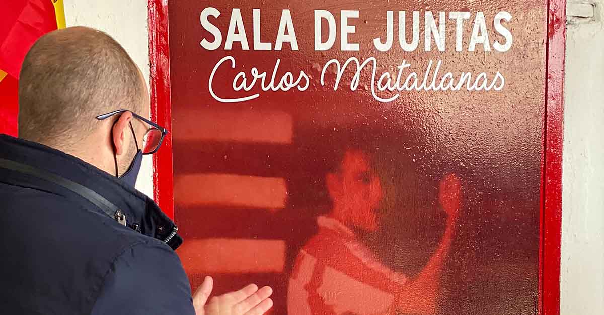 Germán Beardo lamenta la pérdida de Carlos Matallanas, "un ejemplo de superación"