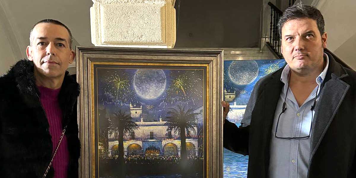 Una obra de Adrián Ferreras anuncia el Carnaval de El Puerto 2024