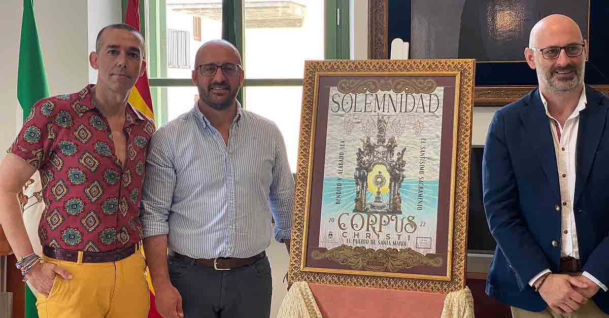 El Corpus volverá a vivirse en las calles de El Puerto, anunciado por un cartel de Francisco José Figuereo