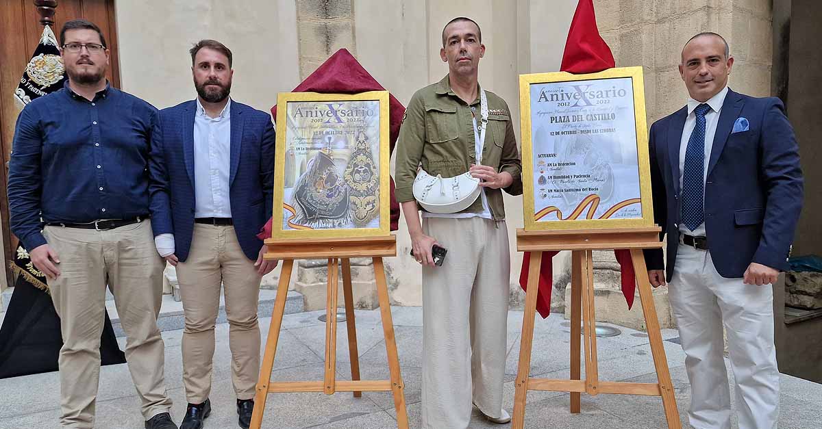 Presentados los carteles del X aniversario de la Agrupación Musical de la Humildad y Paciencia y del concierto especial
