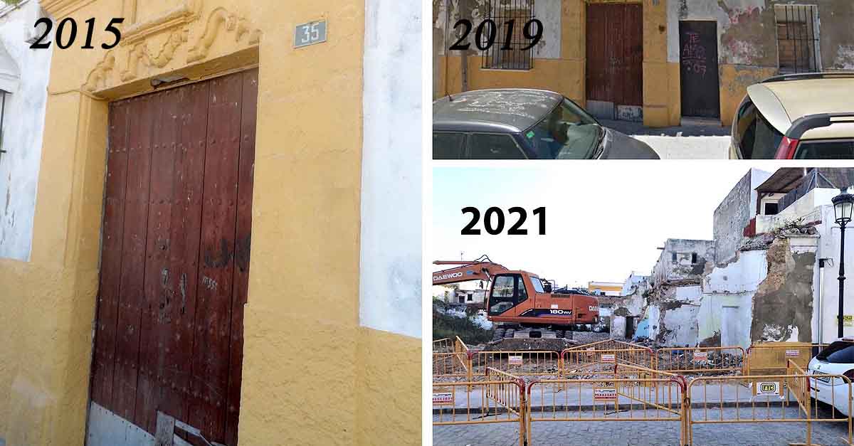 Una casa dieciochesca menos que contemplar en El Puerto