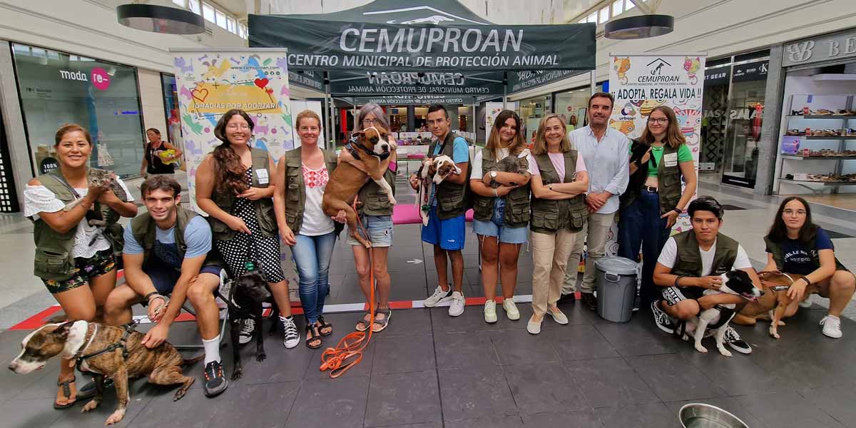 Cemuproan y El Paseo vuelven a unir sus fuerzas para promover la adopción de mascotas