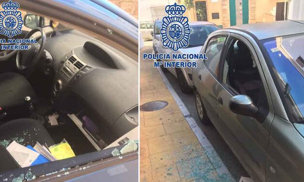 Cinco detenidos en El Puerto por robar en el interior de 17 vehículos