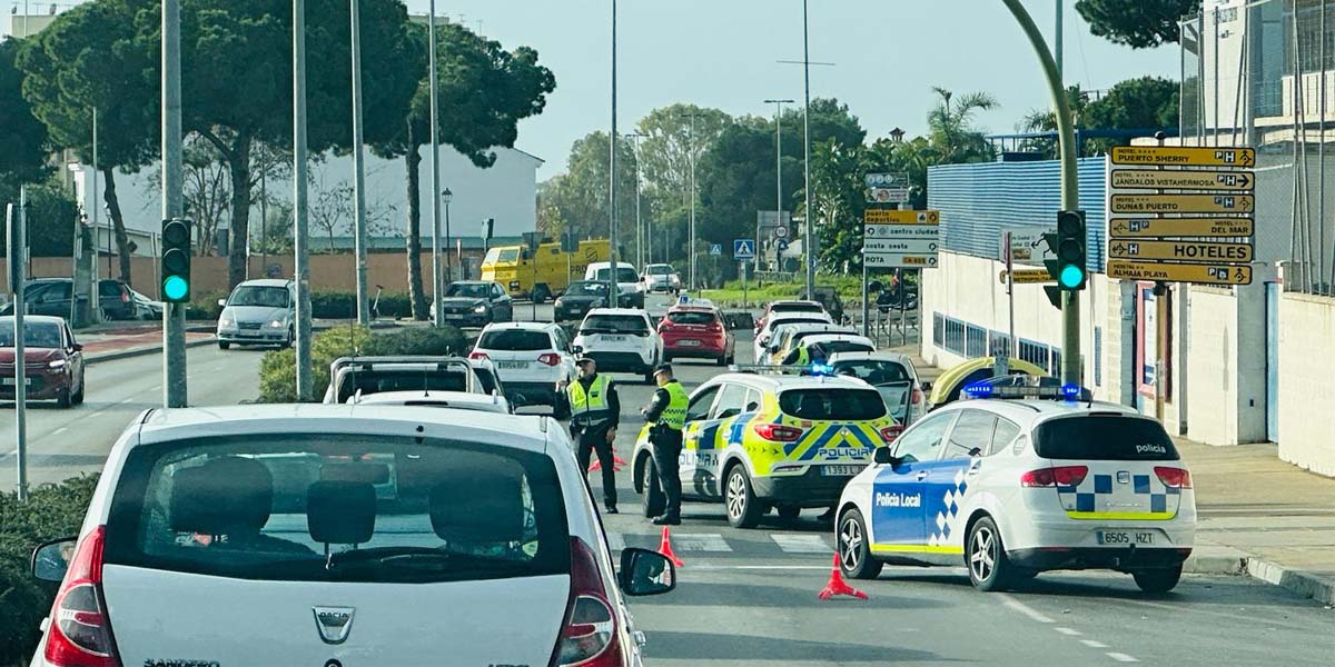 Controles en El Puerto por el uso del cinturón y sistemas de retención infantiles