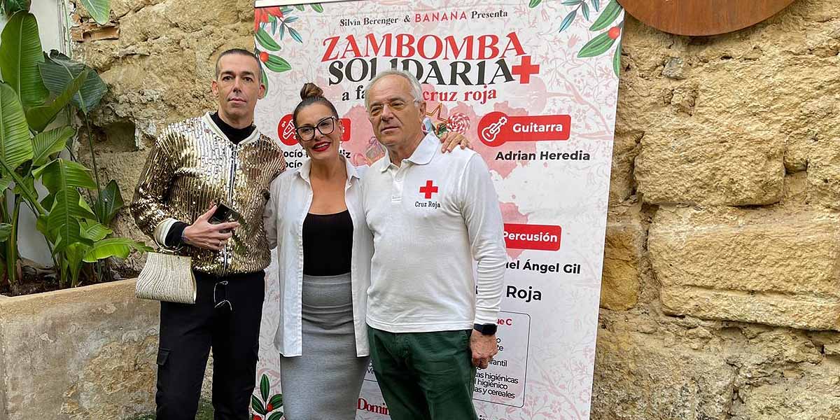 Presentado el cartel de la Zambomba Solidaria a favor de Cruz Roja que Silvia Belenguer y el pub Banana organizan este domingo