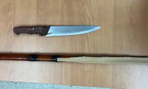 Detenido en El Puerto por amenazar a otra persona con un cuchillo de grandes dimensiones