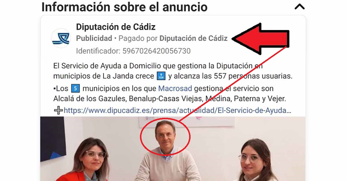 Botella arremete contra la Diputación por publicitar a De la Encina, candidato del PSOE