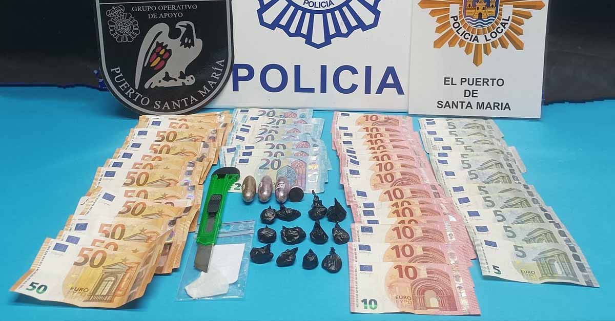 Desmantelado un punto de venta de droga en una peña cultural en el centro de El Puerto