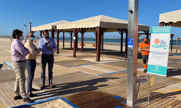 El Puerto instalará duchas inteligentes en todas sus playas