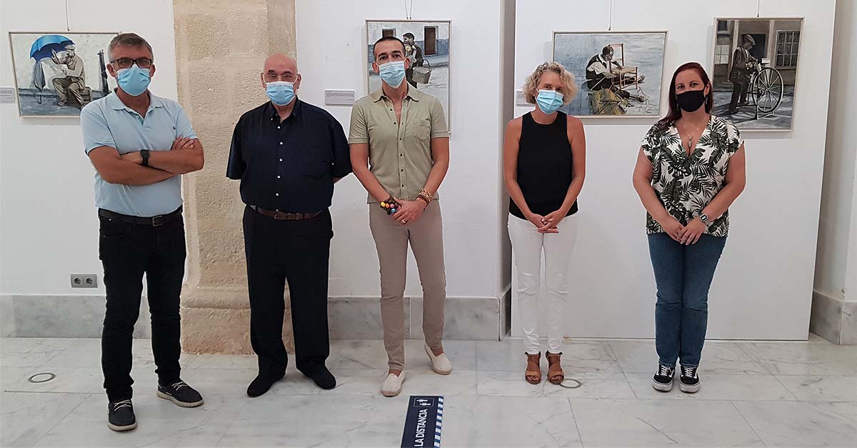 Inaugurada la exposición pictórica "Los oficios del pasado"