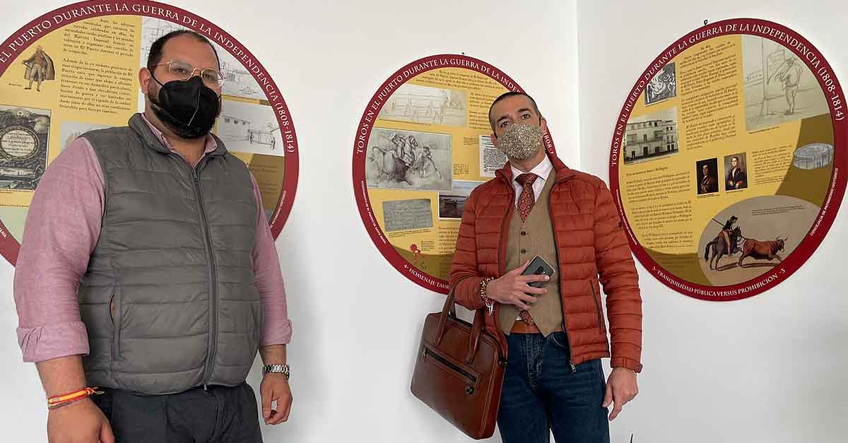 Inaugurada en el Centro Cívico la exposición "Toros en El Puerto durante la Guerra de la Independencia"