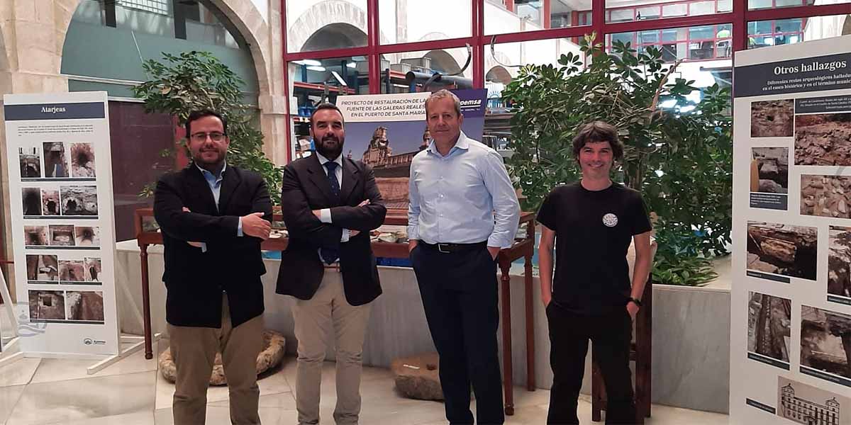 Apemsa expone al público los restos arqueológicos hallados durante sus obras de abastecimiento y saneamiento