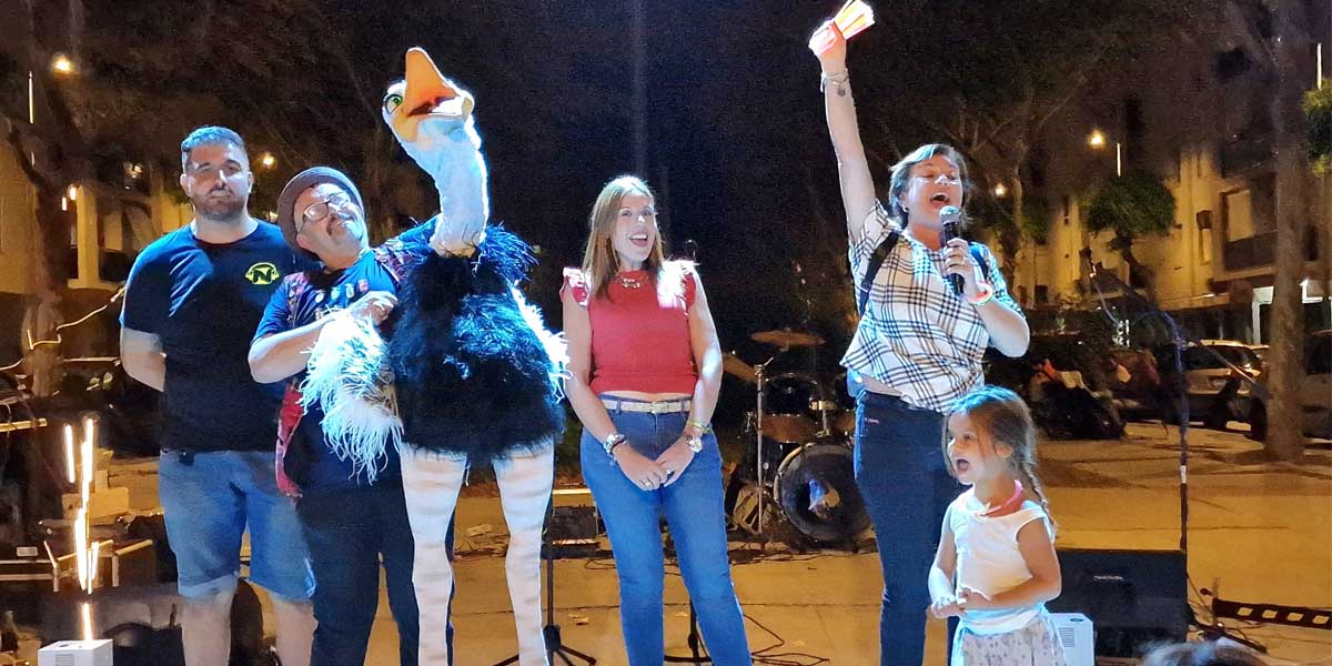 El Juncal acogió una divertida actividad socioeducativa para despedir las vacaciones escolares