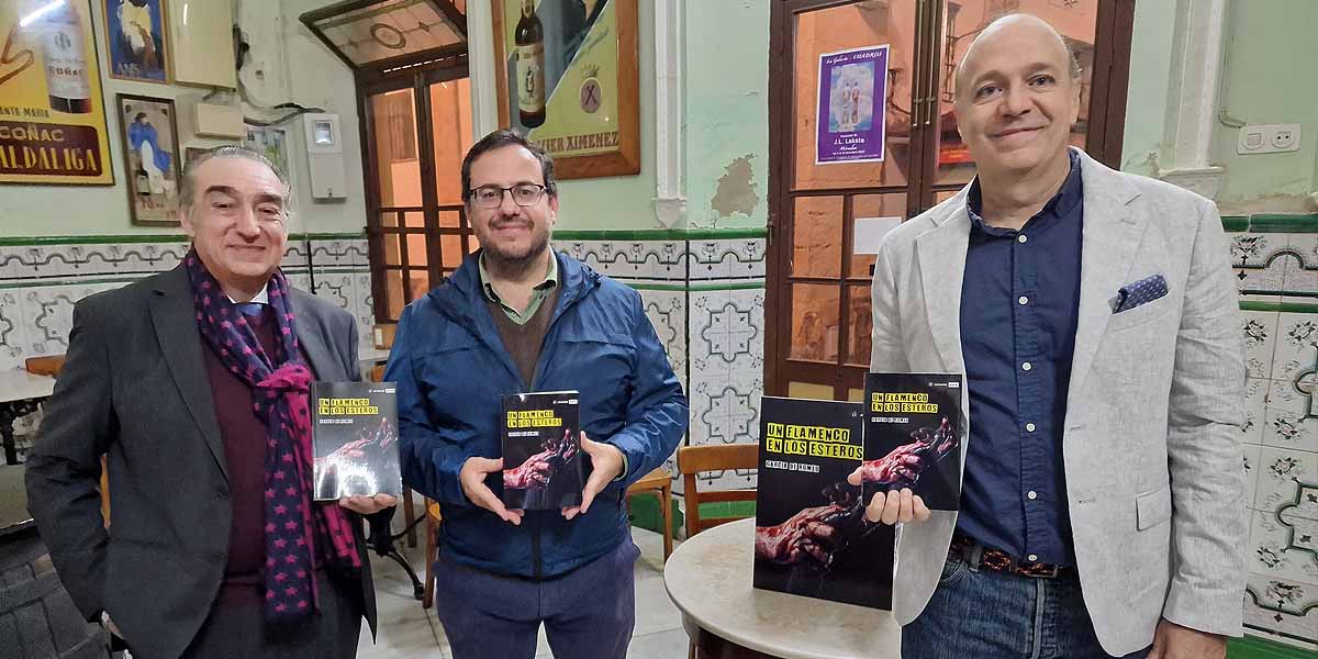 García de Romeu presenta "Un flamenco en los esteros", obra editada por Apache Libros que cierra una trilogía