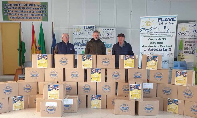 La Flave entrega al Banco de Alimentos más de 500 kilos de alimentos de su campaña de recogida solidaria