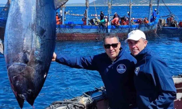 El propietario de La Pescadería disfruta de la levantá del atún rojo en Zahara de los Atunes