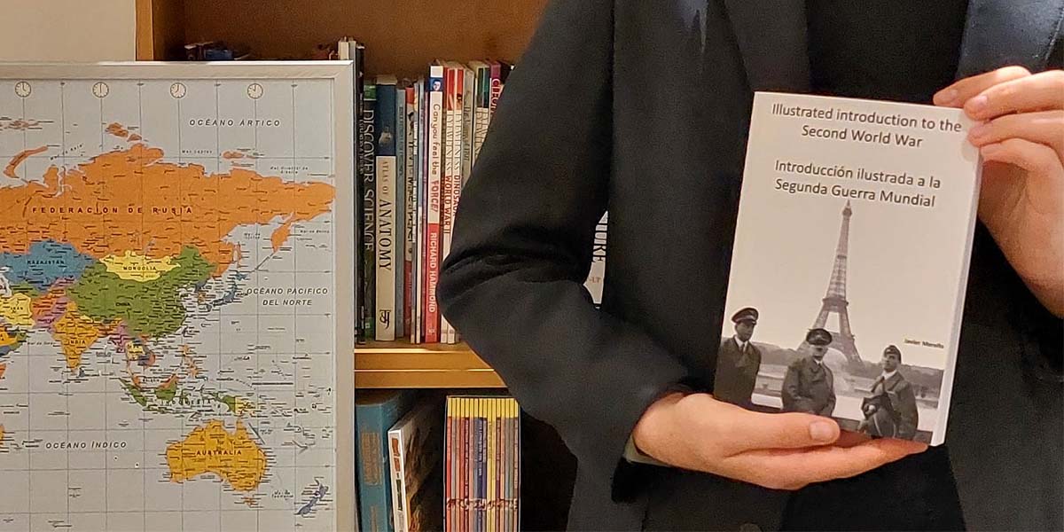 Un joven portuense donará los beneficios de su libro sobre la Segunda Guerra Mundial a becas educativas en Etiopía