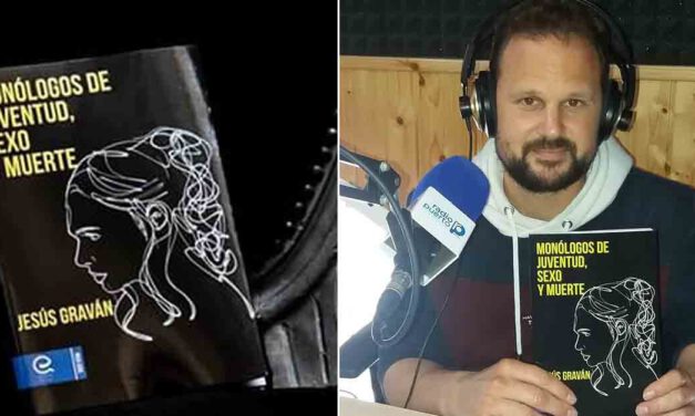 El portuense Jesús Graván presenta en Cádiz su primera novela, "Monólogos de juventud, sexo y muerte"