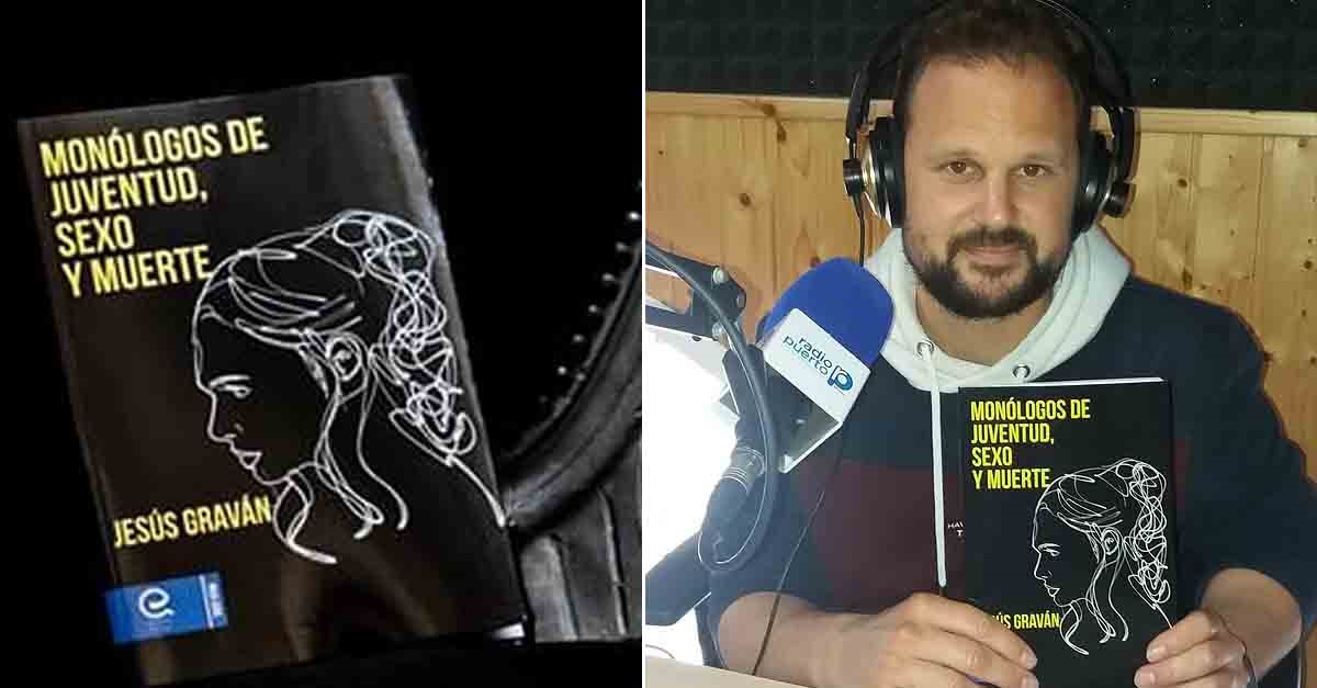 El portuense Jesús Graván presenta en Cádiz su primera novela, "Monólogos de juventud, sexo y muerte"
