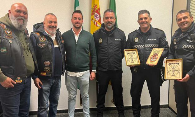 El Club Harley Davidson de Cádiz agradece a la Policía Local de El Puerto su labor durante la V Concentración H-DC