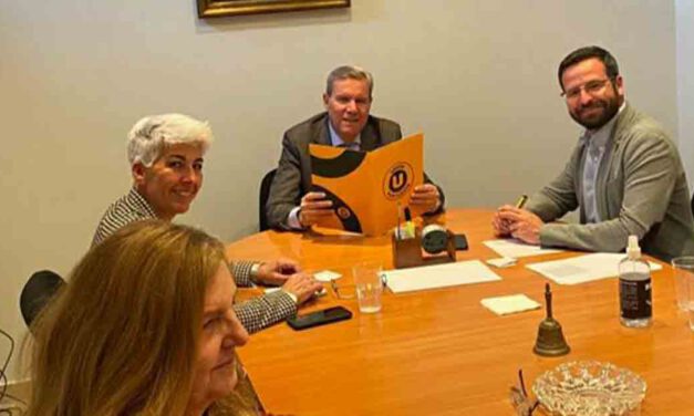 Unión Portuense y Horeca se reúnen para compartir estrategias