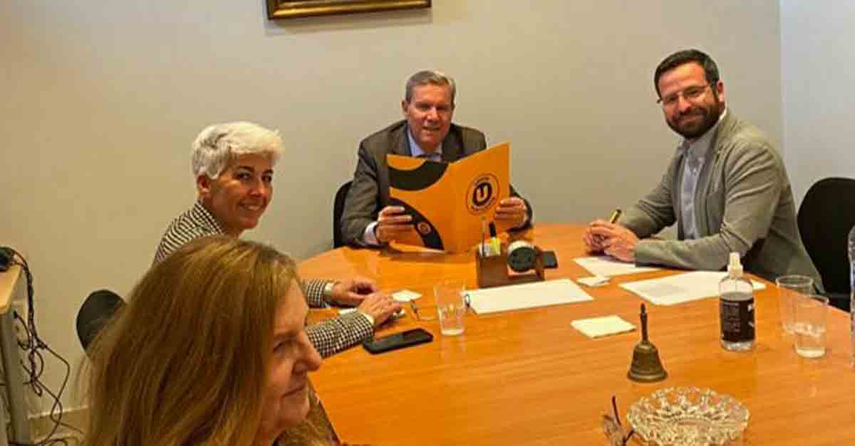 Unión Portuense y Horeca se reúnen para compartir estrategias