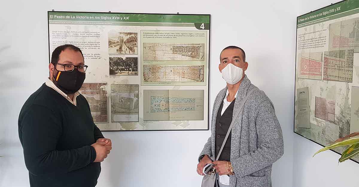 Inaugurada en el Centro Cívico la exposición "El Paseo de la Victoria en los siglos XVIII y XIX"